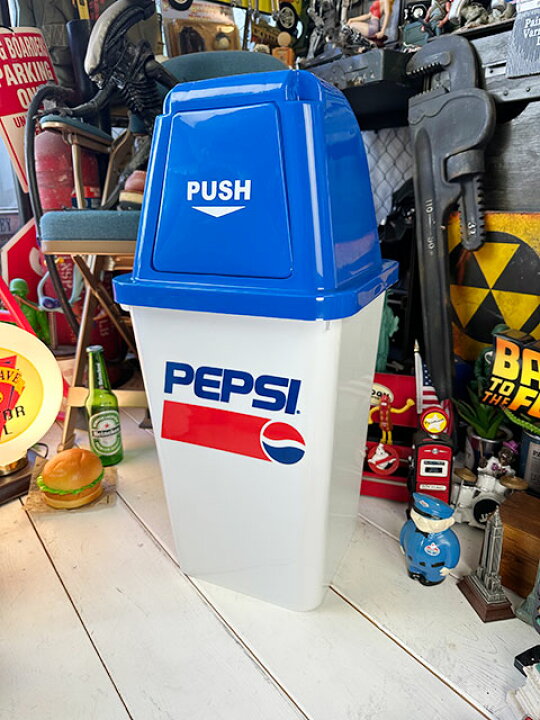 楽天市場】ペプシ ダストビン 20Lサイズ ゴミ箱 （ネイビーブルー 