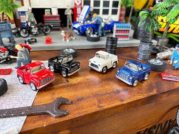 楽天市場】ファニーピックアップ ダイキャストミニカー （4台セット 