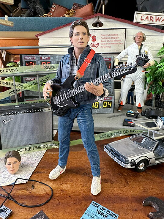楽天市場】NECA 映画 バック・トゥ・ザ・フューチャー マーティ  