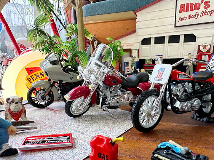 楽天市場】マイスト ハーレーダビッドソン ダイキャストミニカー 6台 