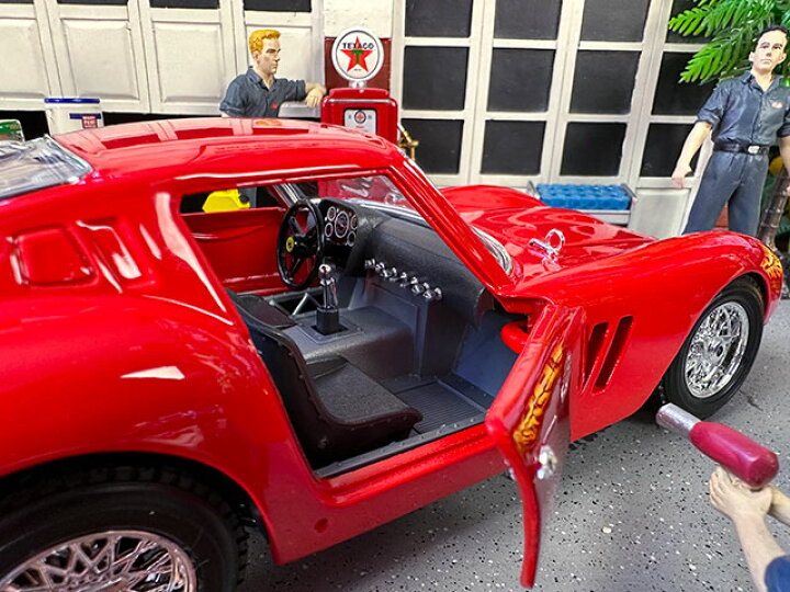 楽天市場】Bburago ブラーゴ フェラーリ 250 GTO ダイキャストミニカー 