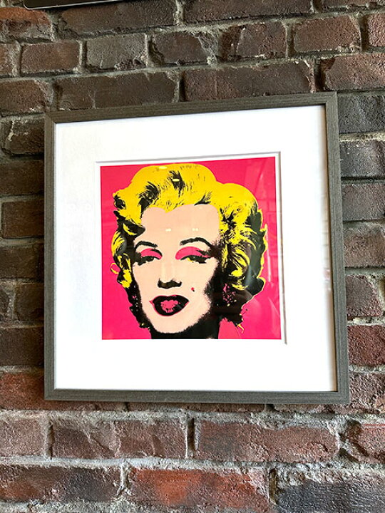 楽天市場】アンディ・ウォーホル アートフレーム （Marilyn Monroe 