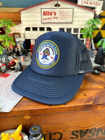U.S.コーストガード　アメリカ沿岸警備隊　メッシュキャップ　（タズマニアン・デビル）　帽子色＝ネイビー