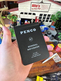 PENCO　ペンコ　ソフトPPノート　メモ帳　A7　（ブラック）　5mm方眼　HIGHTIDE　ハイタイド