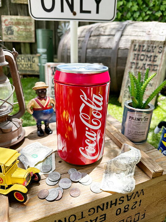 楽天市場】コカ・コーラ コーク缶バンク アメリカン雑貨 アメリカ雑貨 