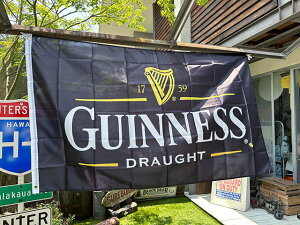 ギネス バーフラッグ (DRAUGHT) アメリカン雑貨 アメリカ雑貨 グッズ