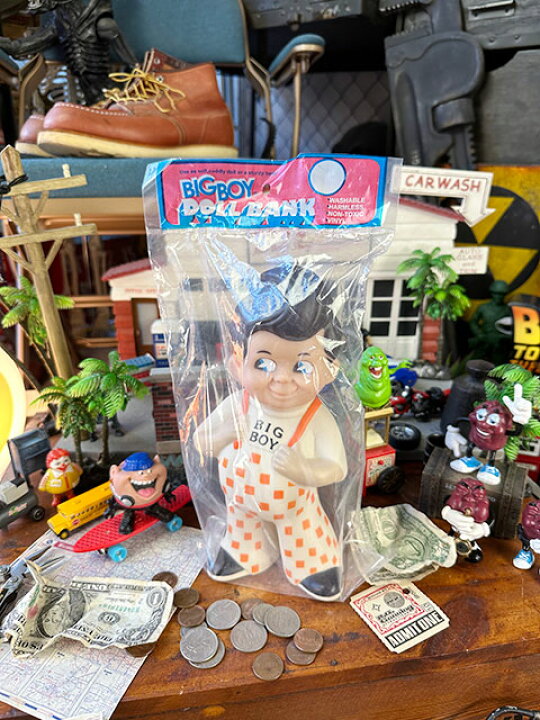 楽天市場】ビッグボーイ ソフビバンク 1970年代モデル 復刻版 貯金箱 