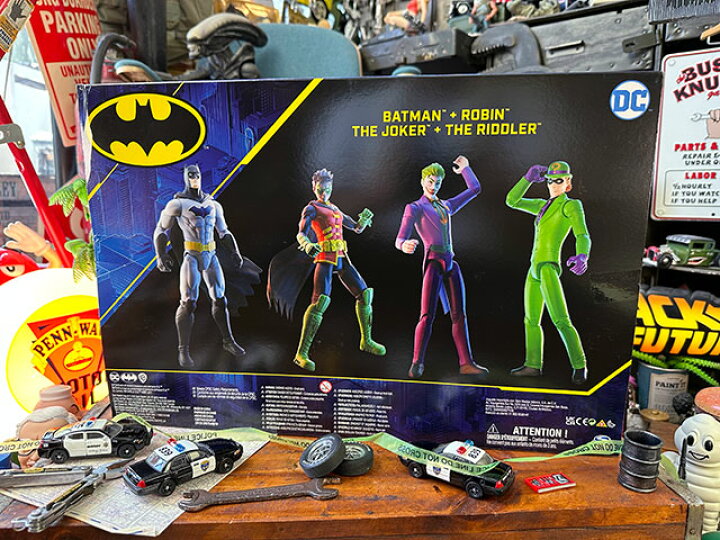 楽天市場】バットマン キッズトイ フィギュア 4体セット 30cm 