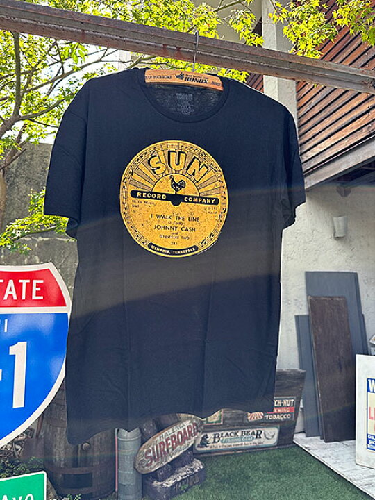 楽天市場】サンスタジオ オフィシャルTシャツ SUN STUDIO I Walk The 