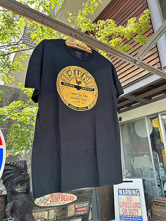 楽天市場】サンスタジオ オフィシャルTシャツ SUN STUDIO I Walk The 