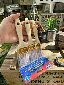 USペイントブラシ ナイロン刷毛 (3本セット) アメリカン雑貨 アメリカ雑貨 グッズ