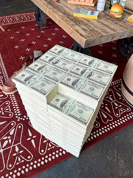 楽天市場】300万ドルのイス イースね USドル紙幣 3億円チェアー 