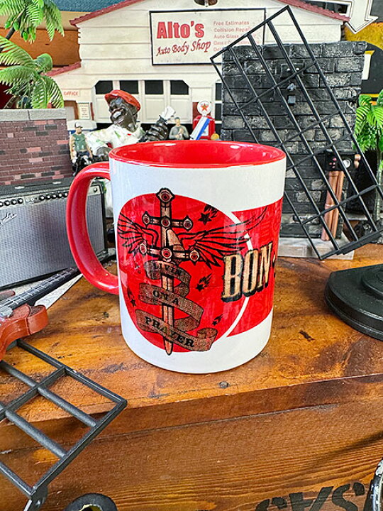 楽天市場】ボン・ジョヴィ オフィシャル マグカップ 315ml LIVE ON A 