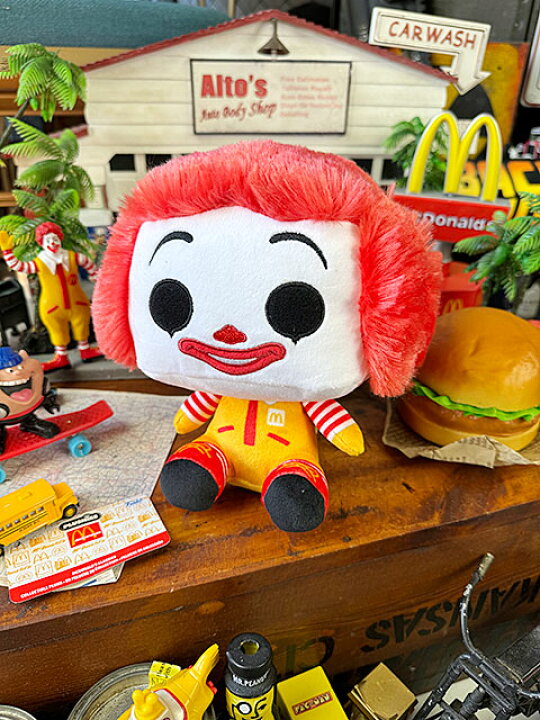 楽天市場】ファンコ プラッシーズ マクドナルド ロナルド ぬいぐるみ 