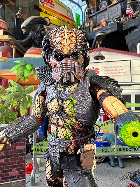楽天市場】NECA 映画 プレデター2 シティハンタープレデター バトル 