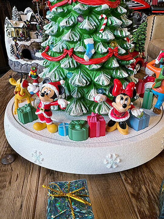 楽天市場】ディズニー クリスマスツリー ビッグサイズオブジェ （LED  
