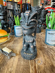 ★アウトレット★【訳あり品】ハパウッド ハワイアン ティキ Sサイズ (ハッピー/幸せの神) アメリカン雑貨 アメリカ雑貨 ハワイアン雑貨 ハワイ雑貨