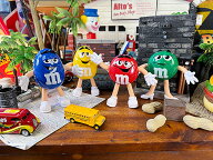 m&m's　ベンダブルドール　（4体セット）　エムアンドエムズ　フィギュア　アメリカン雑貨　アメリカ雑貨…