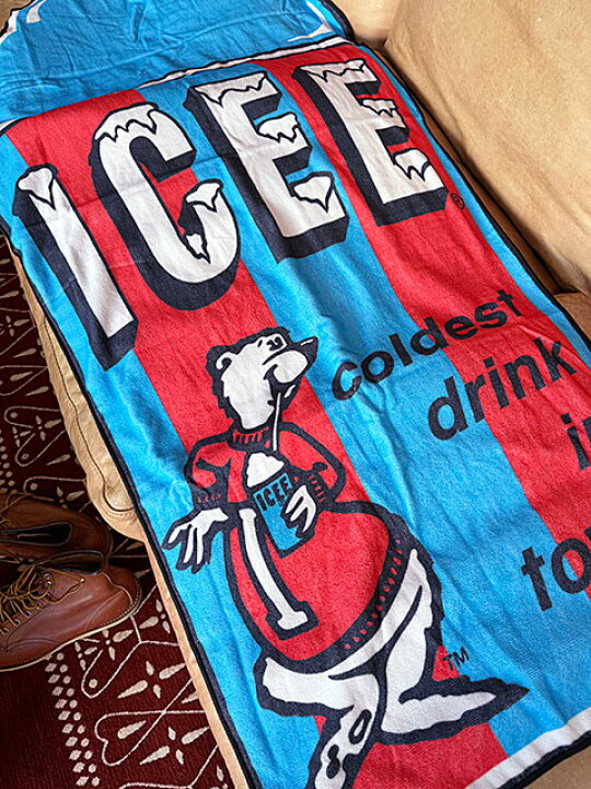 楽天市場】ICEE アイシー フローズンドリンク ビーチタオル （ブルー 