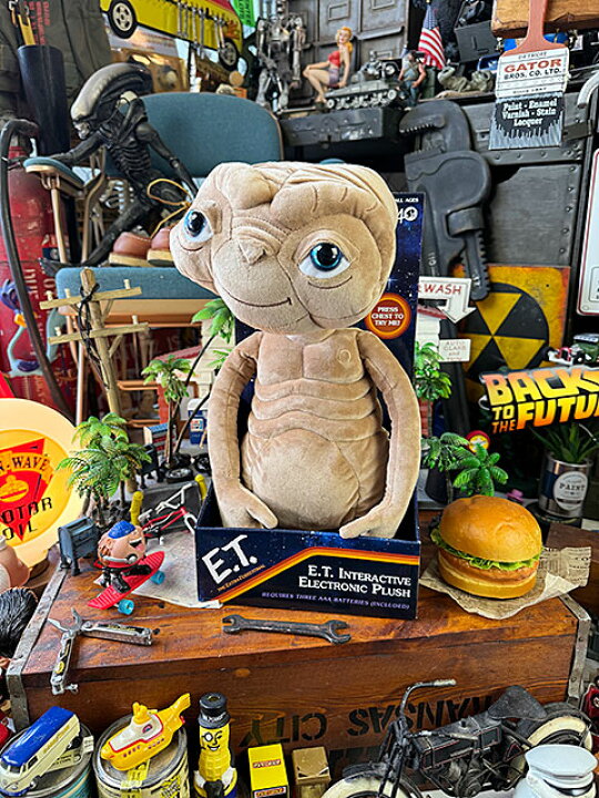 楽天市場】E.T. ぬいぐるみ （ライトアップ＆トーキングバージョン 