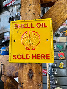 シェル キャストアイアンプレート Sサイズ アメリカン雑貨 アメリカ雑貨 グッズ