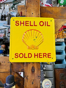 シェル キャストアイアンプレート Lサイズ アメリカン雑貨 アメリカ雑貨 グッズ