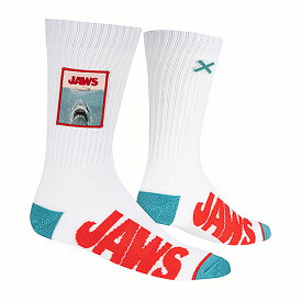 ODD　SOX　映画　ジョーズ　ソックス　（JAWS PATCH）　靴下　8-12（26～30cm）　オッドソックス