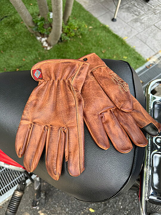 楽天市場】ヴィンテージ仕上げ レザーグローブ DIRTY オールシーズン用 