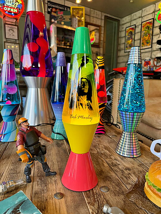 楽天市場】Lava Lamp社 ラバライト 正規品 ボブ・マーリー ラバランプ  