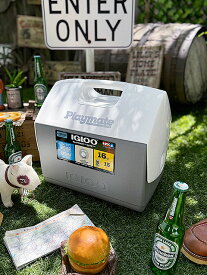 イグルー　プレイメイト　エリート　15L　（グレー）　350ml缶を30本収納可能 igloo　アメリカン雑貨　アメリカ雑貨　おしゃれキャンプ　おしゃれキャンパー　アウトドアグッズ　BBQ　バーベキュー　グランピング　無骨　かっこいい　ショップインテリア　クーラーボックス