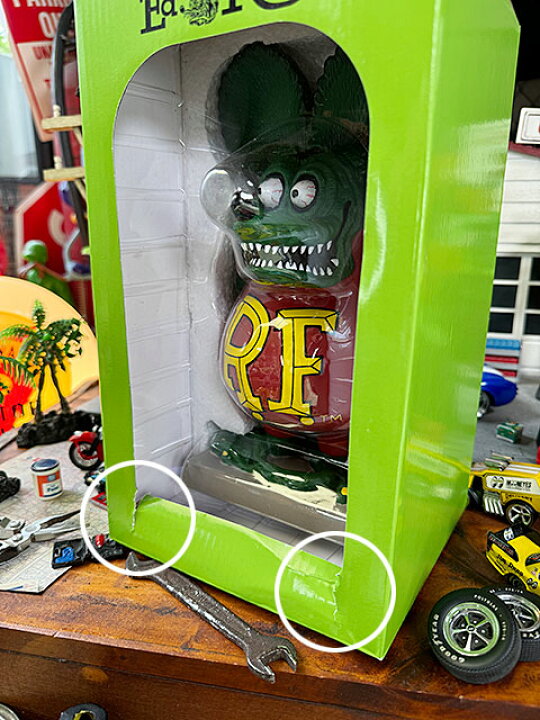 楽天市場】ラットフィンク ソフトビニールドール ソフビ フィギュア 