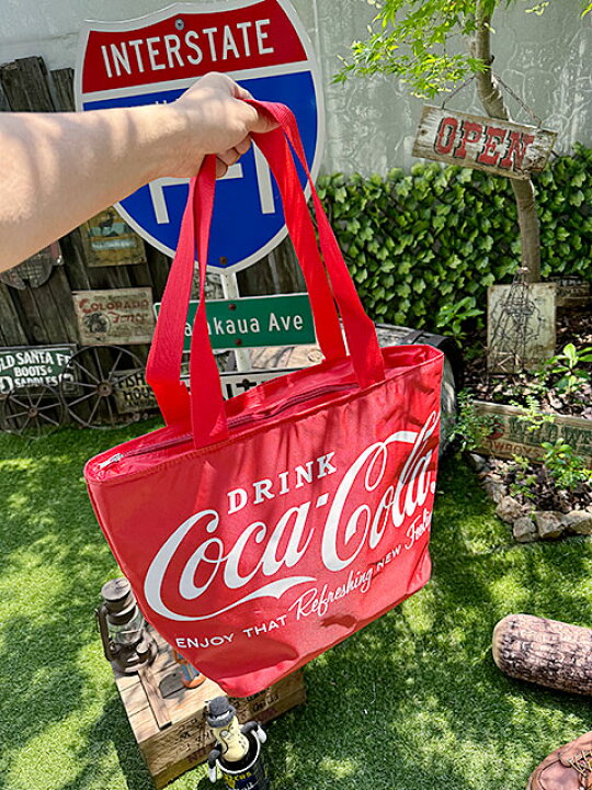 楽天市場】コカ・コーラ クーラー トートバッグ 保冷バッグ アメリカン 