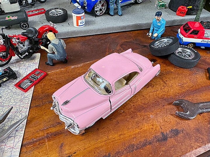 楽天市場】1953年 ピンクキャデラック ダイキャストミニカー 1/43 