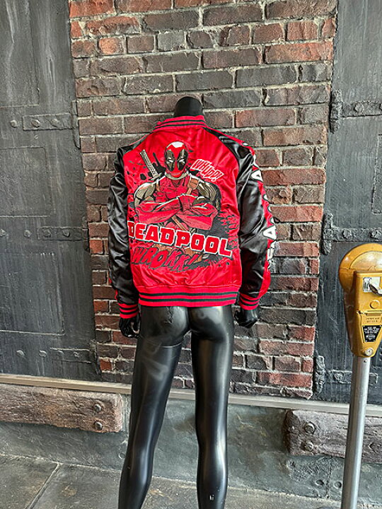 楽天市場】マーベル デッドプール スカジャン Lサイズのみの展開 ユニ 