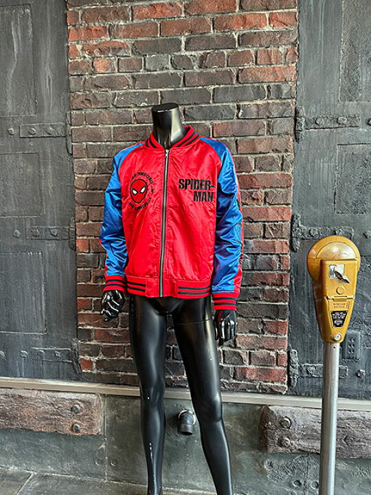 楽天市場】マーベル スパイダーマン スカジャン Lサイズのみの展開 