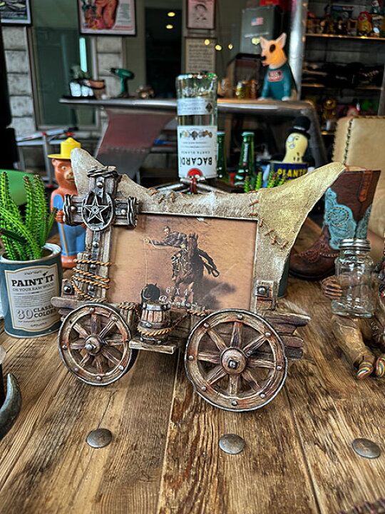 楽天市場】ウエスタンワゴン フォトフレーム 写真立て アメリカン雑貨  