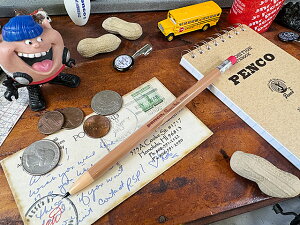 PENCO ペンコ パサーズメイト シャーペン 0.5mm (ライトブラウン) 消しゴム付 シャープペンシル HIGHTIDE ハイタイド アメリカン雑貨 アメリカ雑貨 グッズ おしゃれステーシ