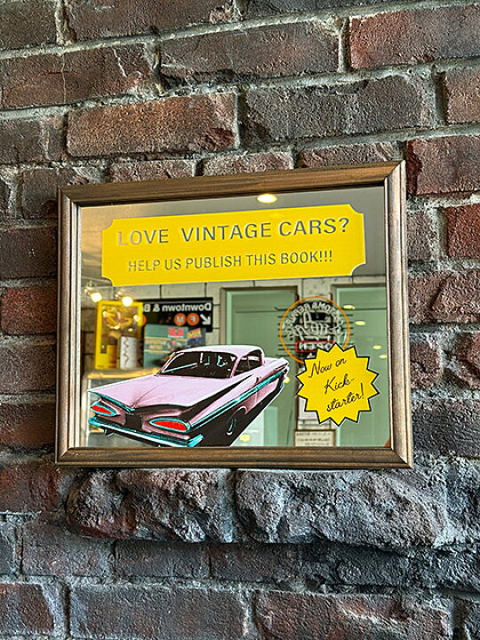 楽天市場】オールドアメリカン パブミラー （LOVE VINTAGE CARS 
