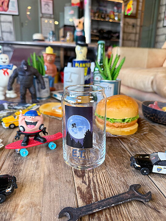 楽天市場】映画 E.T. 缶型グラス 360ml アメリカン雑貨 アメリカ雑貨 