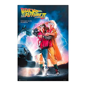 映画　バック・トゥ・ザ・フューチャー　Part2　オフィシャル　ポスター　公式グッズ　※フレームは付属しません　アメリカン雑貨　アメリカ雑貨　映画グッズ　おしゃれ　ショップインテリア　バックトゥザフューチャー　BTTF