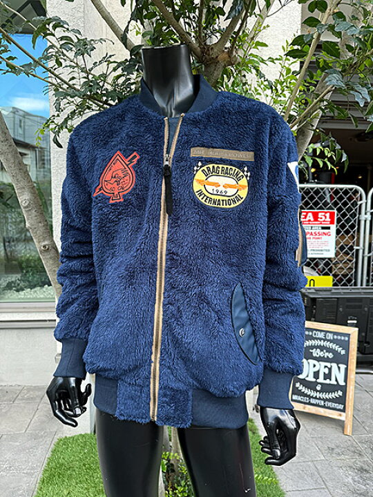 楽天市場】クレイスミス ボアフリースジャケット BIG LOTS 防風仕様 