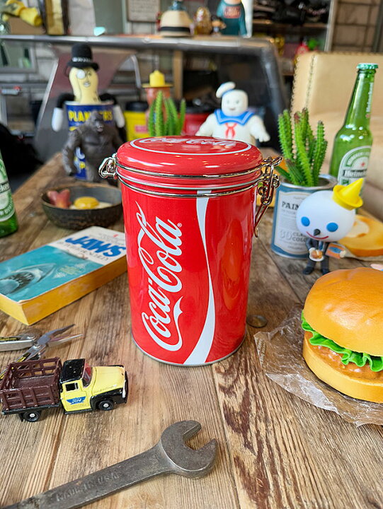 楽天市場】コカ・コーラ キャニスター缶 ラウンドタイプ （コーク缶 