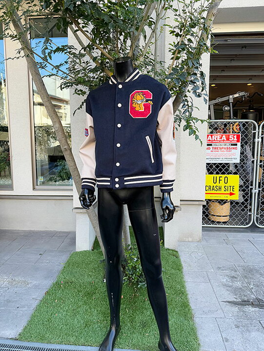 楽天市場】ガーフィールド スタジャン Lサイズのみの展開 ユニセックス 