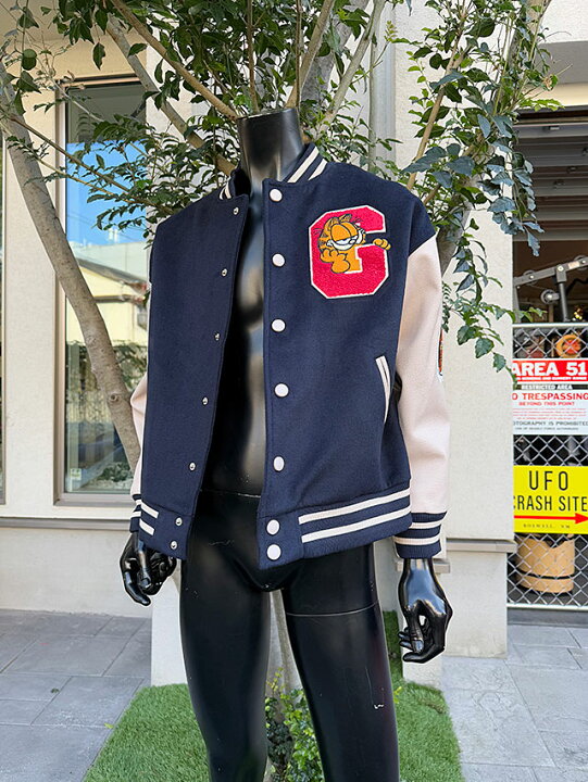 楽天市場】ガーフィールド スタジャン Lサイズのみの展開 ユニセックス 
