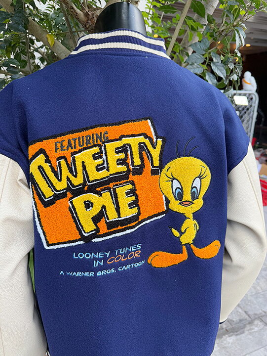 楽天市場】ルーニーテューンズ トゥイーティー スタジャン Lサイズのみ  