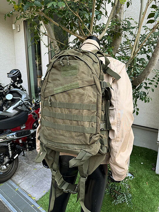 楽天市場】米軍タイプ A-3 ミリタリー バックパック 40L （オリーブ 