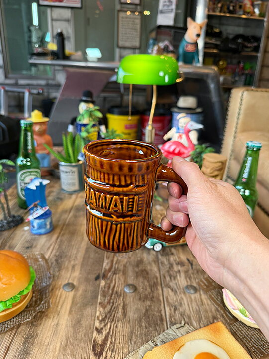楽天市場】ハワイアン ヴィンテージモチーフ マグカップ （ウッディ 