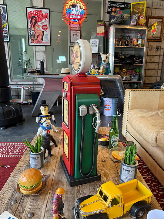 楽天市場】テキサコ ガスポンプ ブリキオブジェ 62cm アメリカン雑貨 