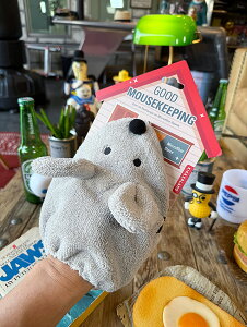 キッカーランド グッドマウスキーピング ねずみのハンディモップ マイクロファイバータオル アメリカン雑貨 アメリカ雑貨 掃除グッズ ジョークグッズ ジョーク雑貨 おもしろ