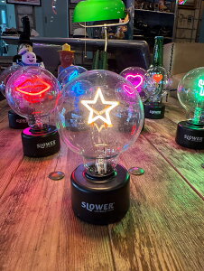 LED バルブライト (スター) 単四電池&USB電源の両方対応 アメリカン雑貨 アメリカ雑貨 グッズ ライト  ランプ 照明 間接照明 ライティンググッズ おしゃれ ショップイ